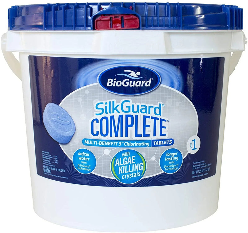 BioGuard SilkGuard Complete 3′′ Chlorinating Tabs (25 lb) X7