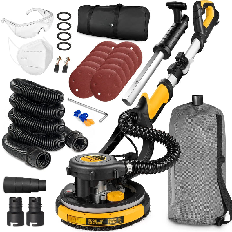 Electric Drywall Sander with Vacuum for Popcorn Ceiling S4