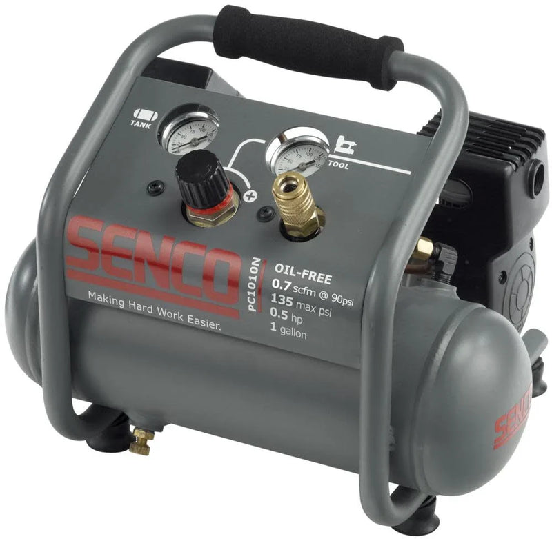 Finish/Trim Air Compressor,1 gal.,1/2 HP PC1010N I4