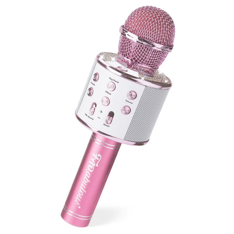 FAO Schwarz Musical Microphone Bluetooth Broadcaster, Pink T9
