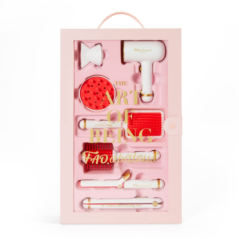 FAO Schwarz Toy Pretend Hair Stylist Playset, Pastel Pink P6