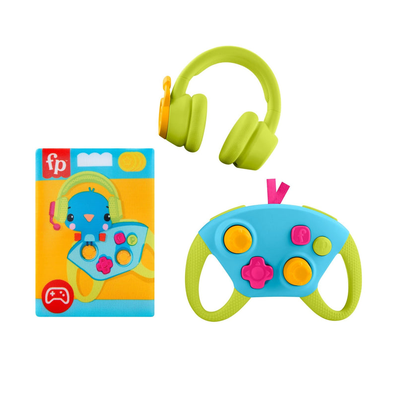 Fisher-Price Level Up Little Gamer Gift Set, Green & Blue X3