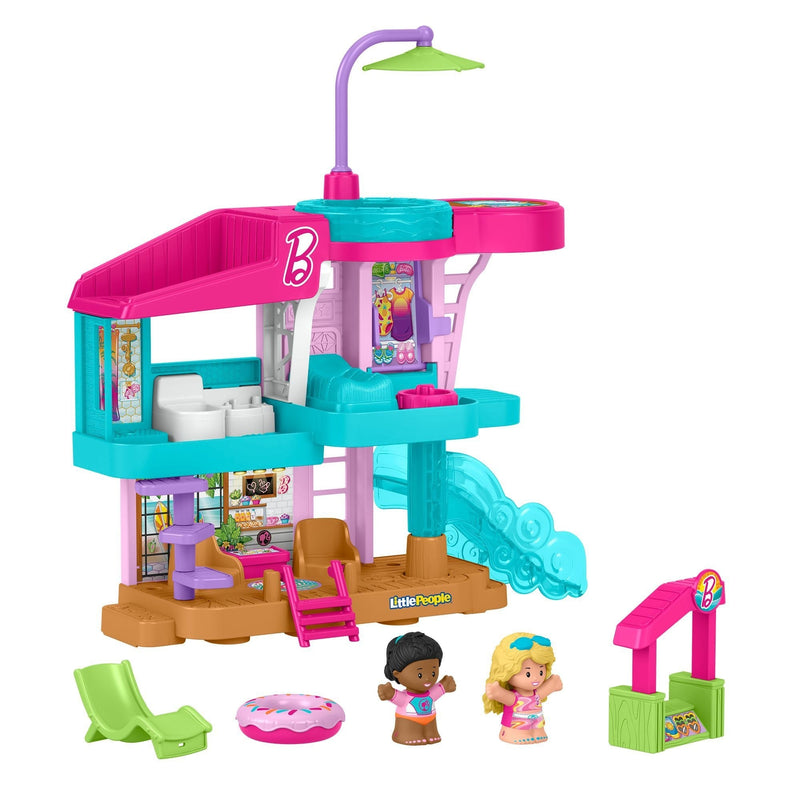 Fisher Price Little People Barbie Beach House Playset Y9