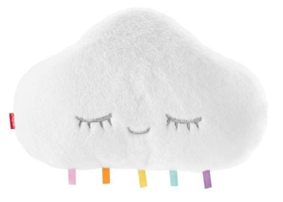 Fisher-Price Twinkle & Cuddle Cloud Soother for Babies, Bilingual, Ages 0m+ G1