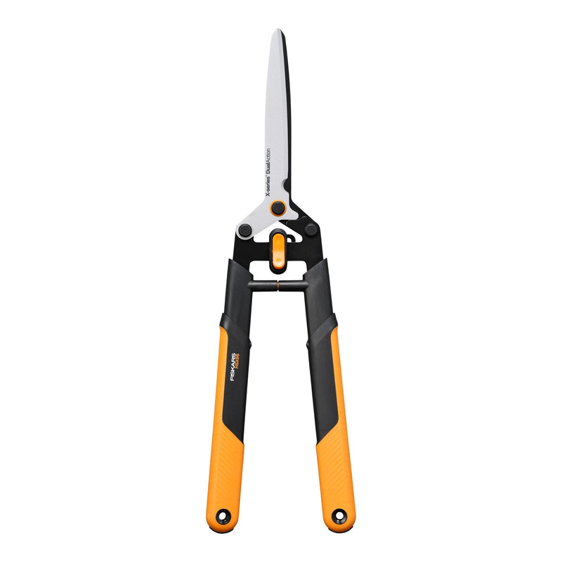 Fiskars Dual Action Steel Hedge Shear, Black R1
