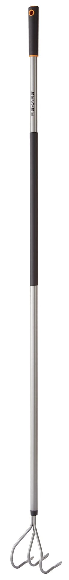 Fiskars Ergo Long Handle Aluminum Garden Cultivator, Residential/DIY Grade J5