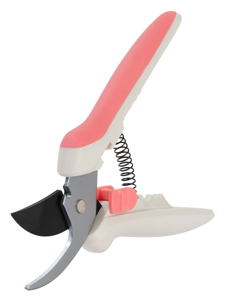 Fiskars Soft Grip Bypass Floral Pruning Shears with Stem Stripper and Wire Cutter Y5