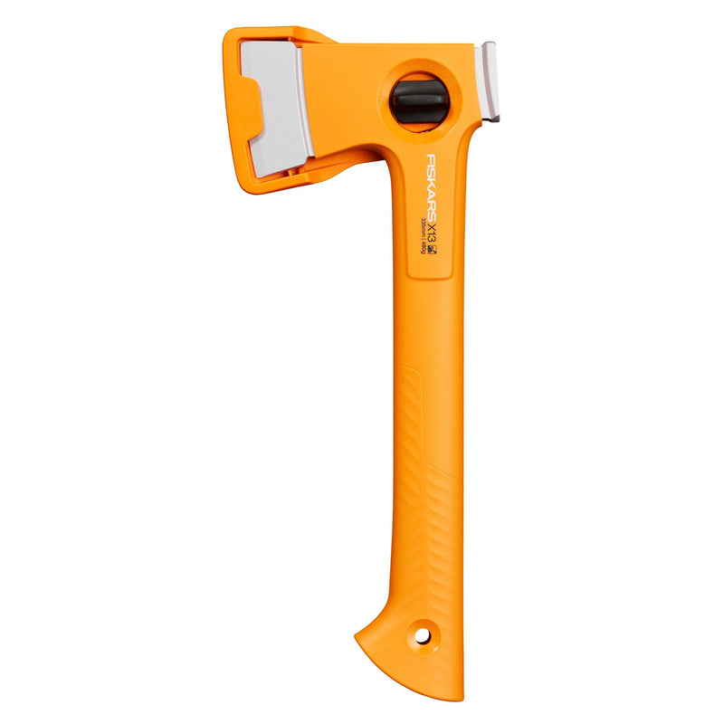 Fiskars X13 Lightweight Hatchet with FiberComp Handle & Sheath, Orange, 13-in S1