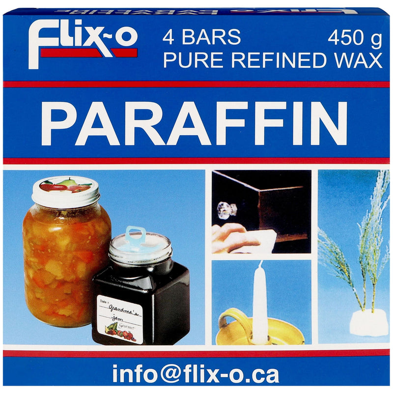 Flix-O Wax Paraffin Wax, FDA-Approved, 4 Bars, 450-g K0