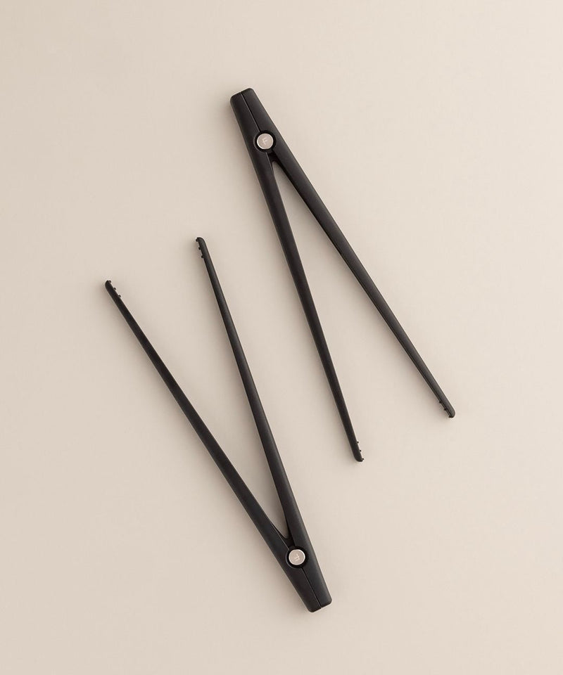 Fondussimo Fondue Tongs, 12 Piece, Black R2