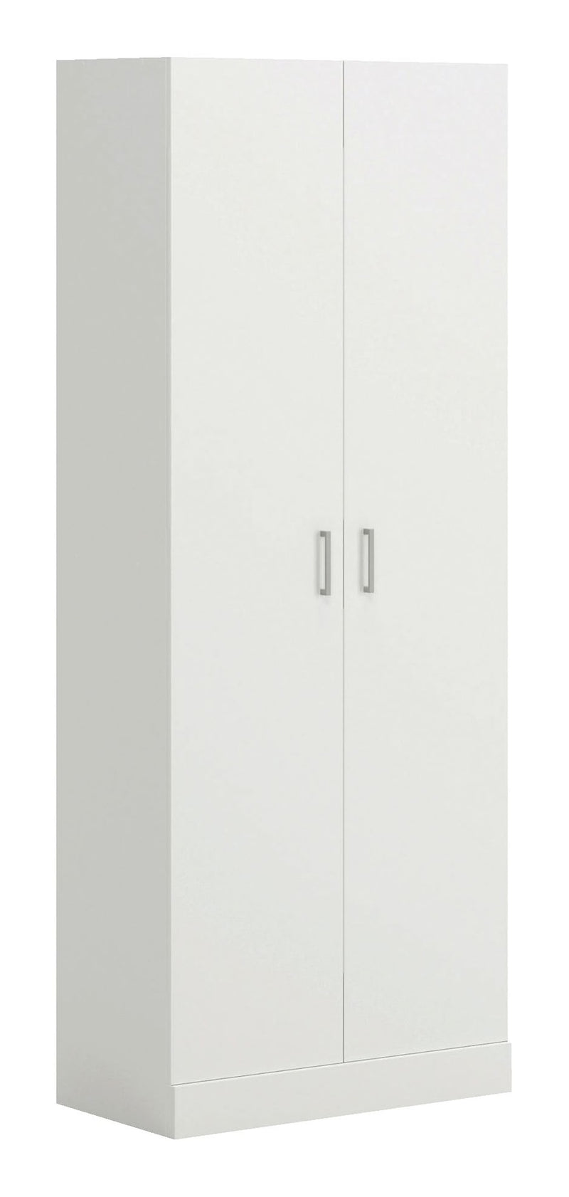 For Living 2-Door Storage/Pantry Cabinet With Adjustable Shelves, White O4