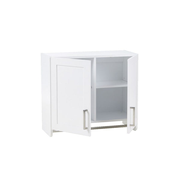 For Living 2-Door Wall Laundry Cabinet, White U7