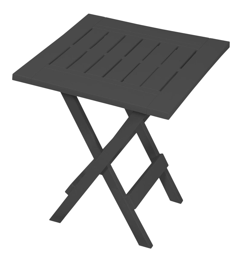 For Living Adirondack Side Table, Charcoal Grey I6