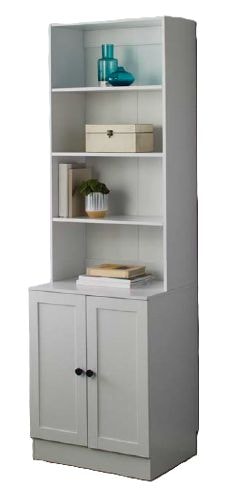 For Living Bookcase Cabinet, White G8