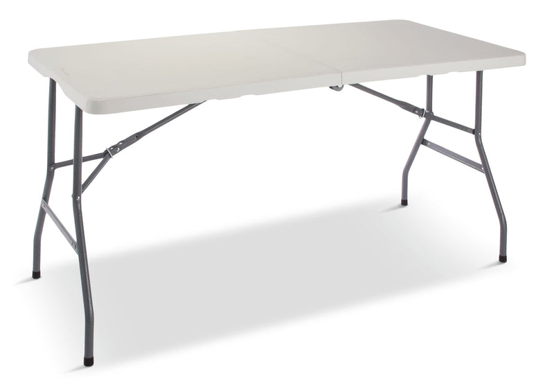 For Living Folding Compact Table, Indoor/Outdoor, 5-ft M2
