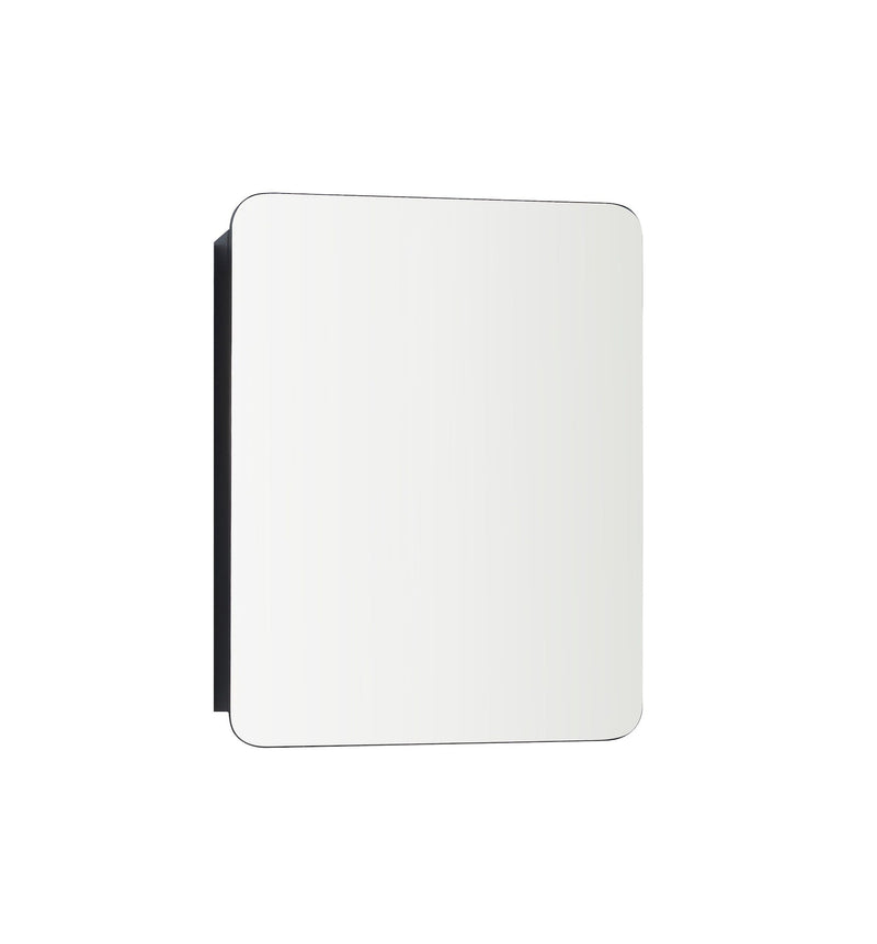 For Living Framed Medicine Cabinet, Black, 20-in x 26-in P8