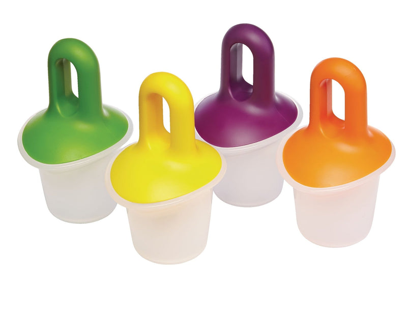 For Living Ice Pop Molds, 4-pcs, BPA Free B5