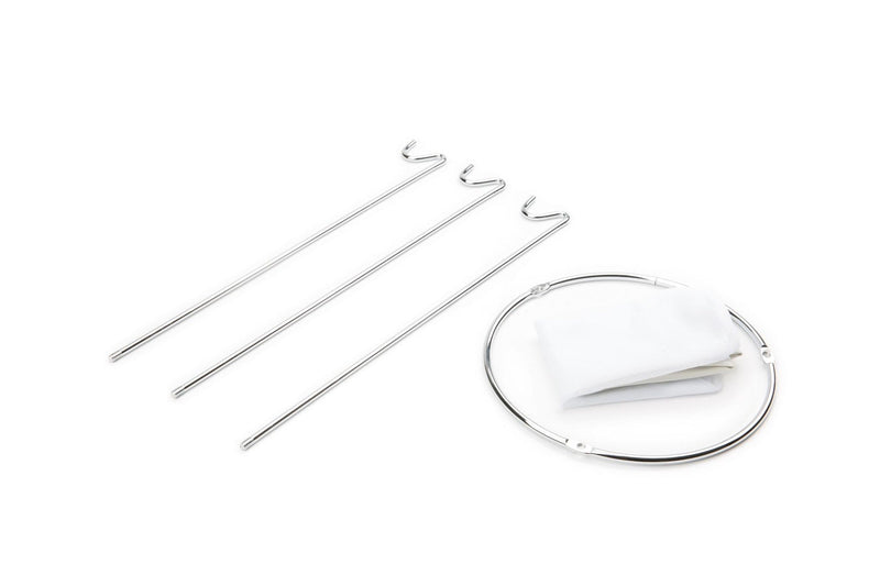 Fox Run Jelly Strainer Set with Metal Stand & Reusable Bag T3