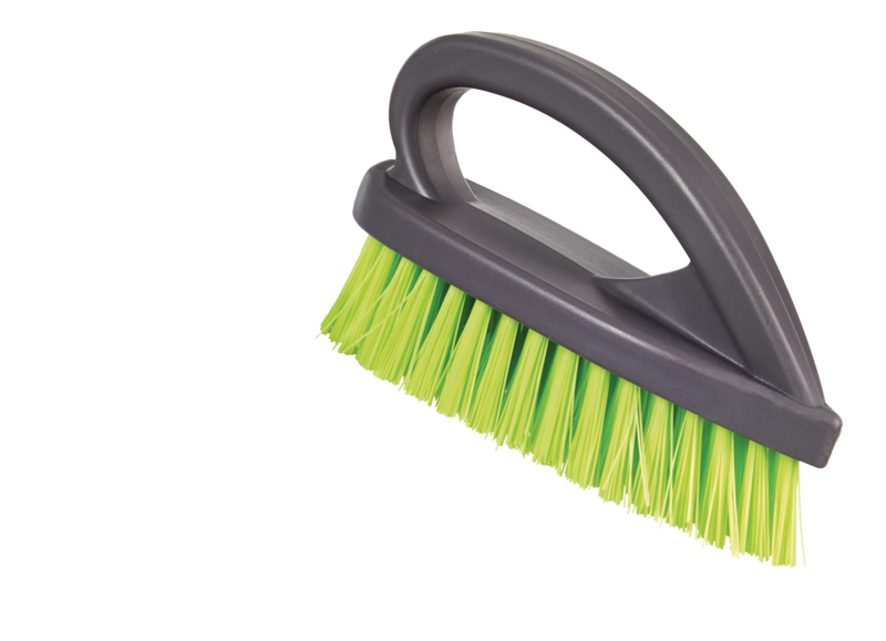 FRANK Multi-Purpose Scrub Brush with Angled & Stiff Fibre Bristles A7