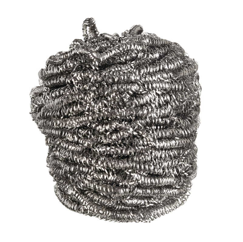 FRANK Stainless Steel Spiral Scour / Scrubber, 3-pk D7