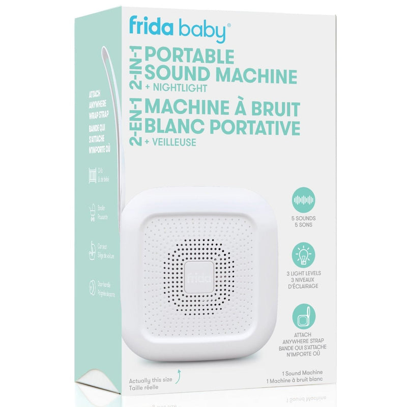 FridaBaby 2-in-1 Portable Sound Machine + Nightlight Q8