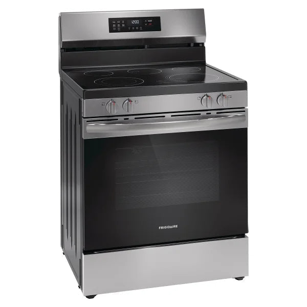 Frigidaire 30 in 5.3 cu. ft. Electric 5-Burner Range with Air Fry J9