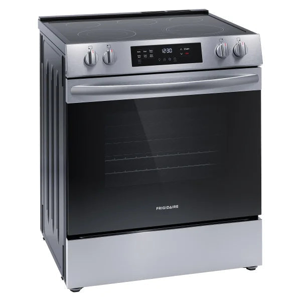 Frigidaire 30 in 5.3 cu ft. Electric 5-Burner Range with Even Baking Technology C1