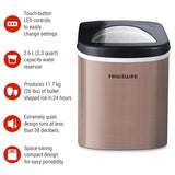 Frigidaire Stainless Steel Bullet Ice Maker, Copper, 2.3-Qt, 26-lb/day