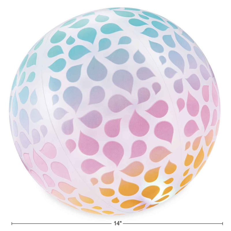 Funsicle Fun Glow Beach Ball, LED Lights, Ages 9+ D9