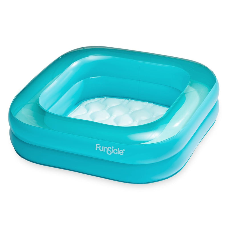 Funsicle Play Square Wading Inflatable Pool, Ages 2+ F0