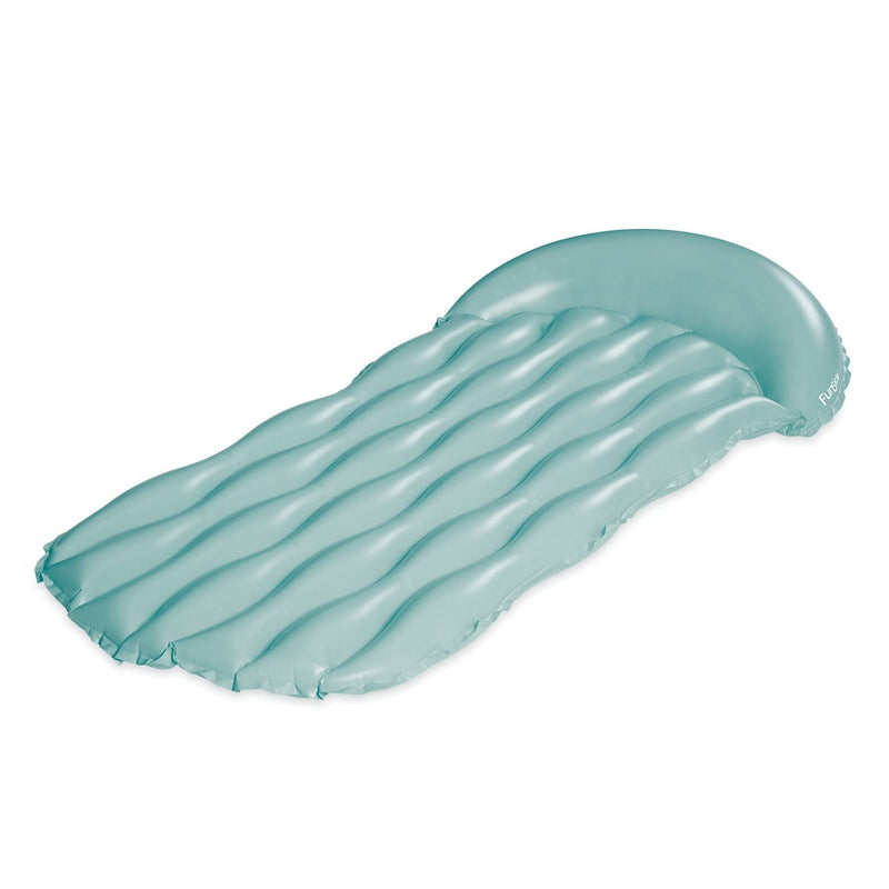 Funsicle Simple ZZ Inflatable Water Mat/ Float, Mint, 72-in x 34-in Z4