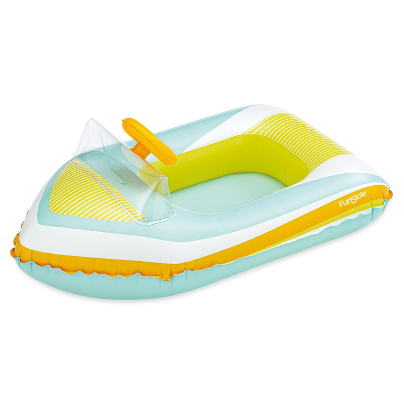 Funsicle Speed Baby Boat Pool Float, Inflatable, Ages 1+ Y7
