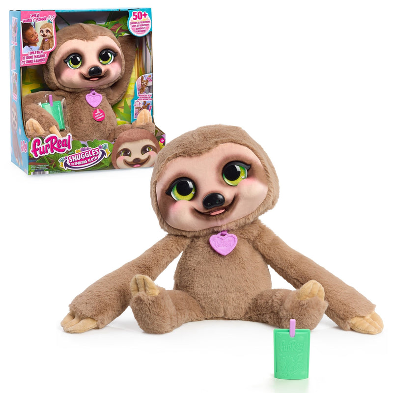 Fur Real Snuggles Plush, Brown W8