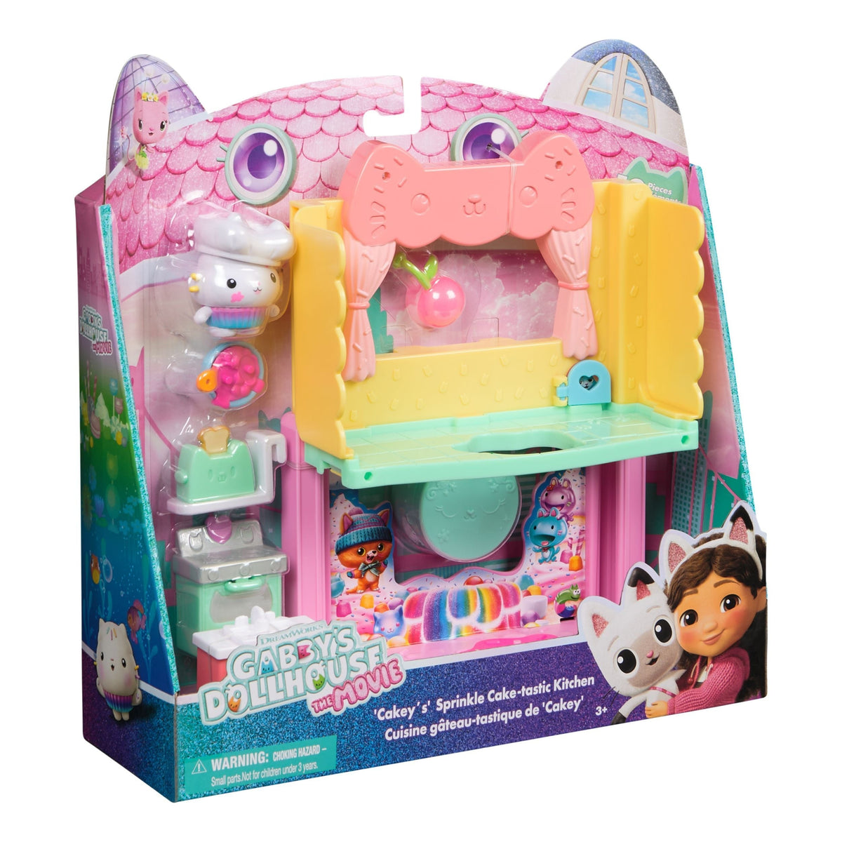 Gabby's Dollhouse Licensed Ultra Rooms for Ages 3+