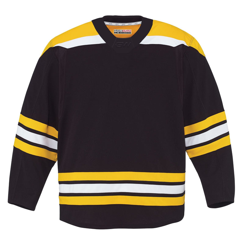 Gamewear 8500 Pro Team Hockey Jersey, Junior, Boston Bruins Home Colours, Various Sizes U8