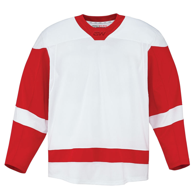 Gamewear 8500 Pro Team Hockey Jersey, Junior, Detroit Red Wings Away Colours, Various Sizes N0