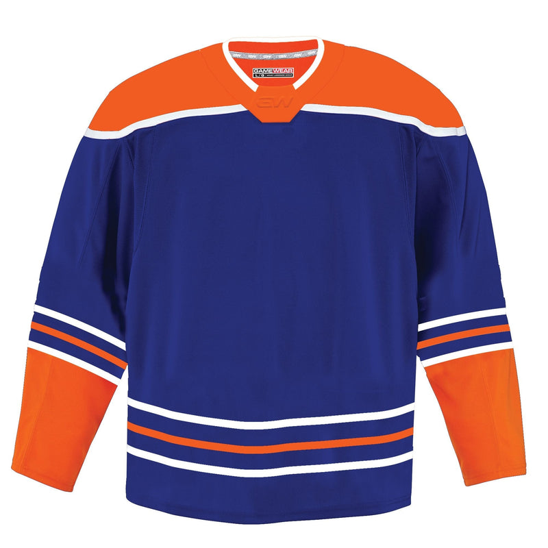 Gamewear 8500 Pro Team Hockey Jersey, Junior, Edmonton Oilers Home Colours, Various Sizes C3
