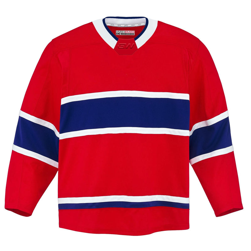 Gamewear 8500 Pro Team Hockey Jersey, Junior, Montreal Canadiens Home Colours, Various Sizes A9