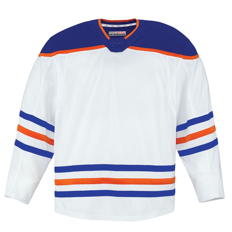 Gamewear 8500 Pro Team Hockey Jersey, Senior, Edmonton Oilers Away Colours, Various Sizes R2