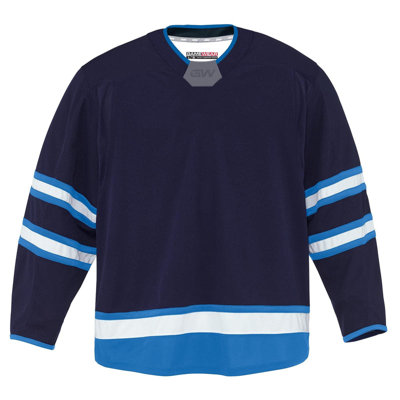 Gamewear 8500 Pro Team Hockey Jersey, Senior, Winnipeg Jets Home Colours, Various Sizes H2
