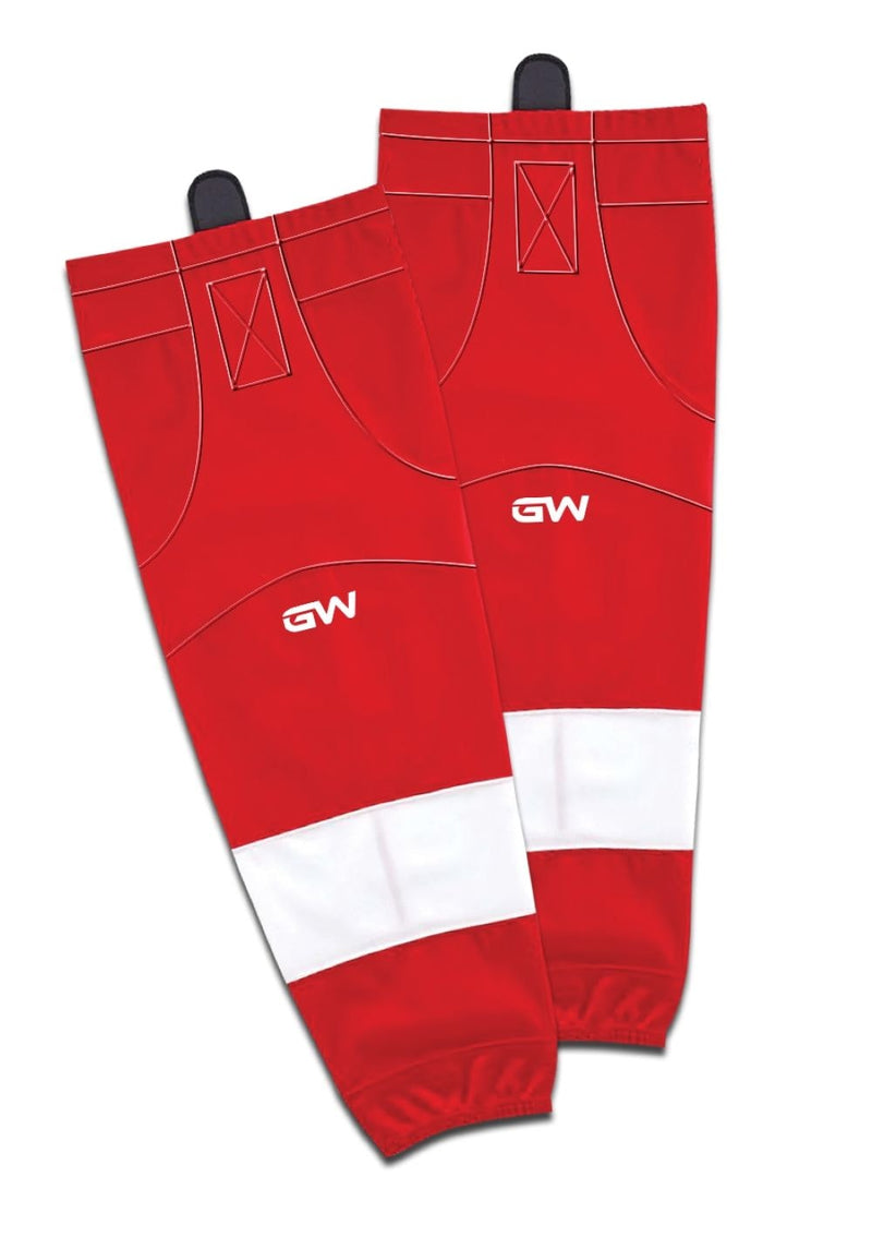 Gamewear 8500 Pro Team Performance Hockey Socks, Detroit Red Wings Home Colours, Assorted Sizes Y7