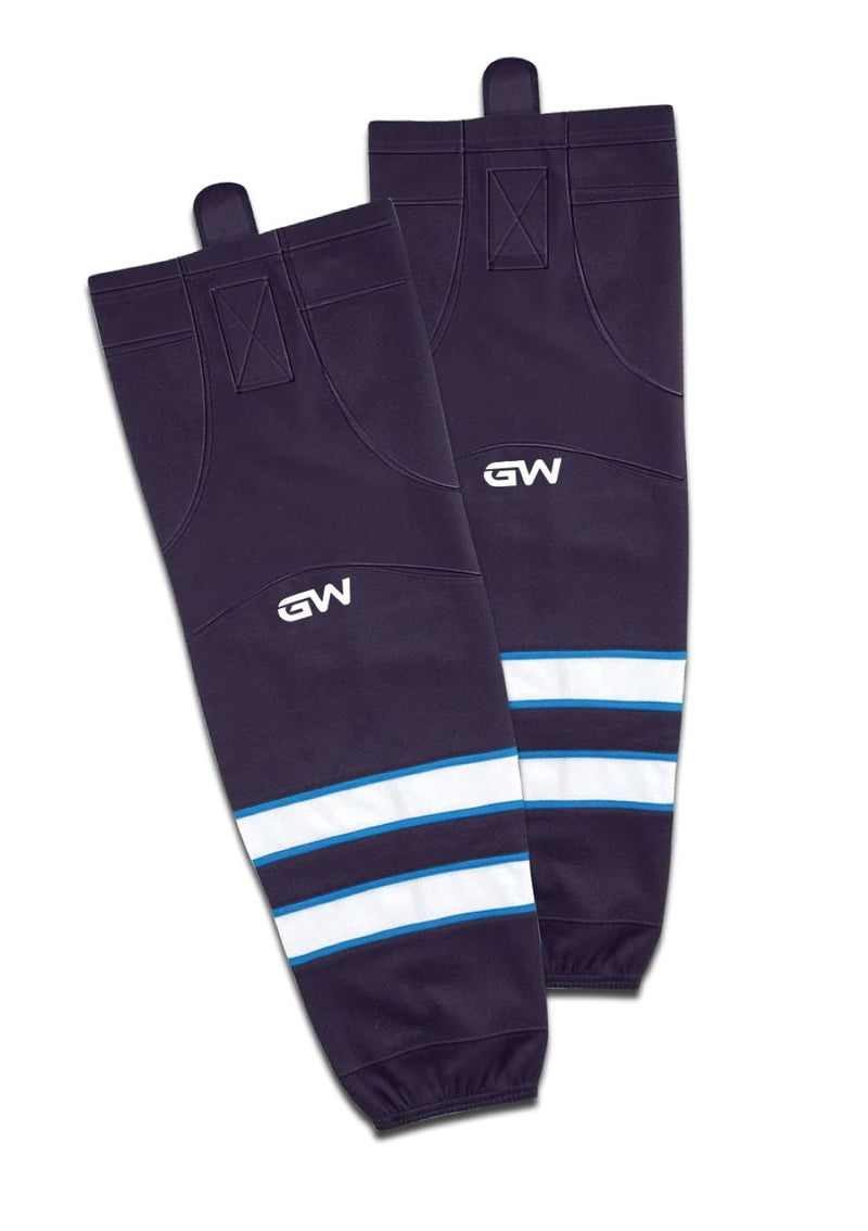 Gamewear 8500 Pro Team Performance Hockey Socks, Winnipeg Jets Home Colours, Assorted Sizes C0