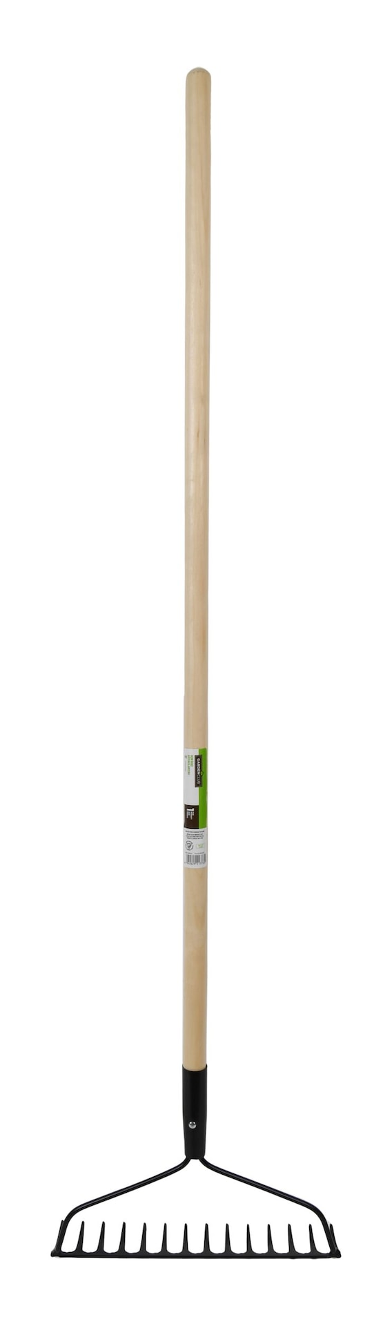 Garden Club Metal 14-Tine Bow Rake, 51-in Hardwood Shaft V5