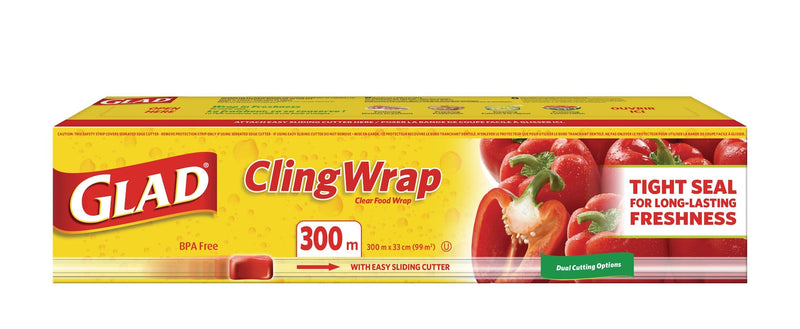 Glad Cling Plastic Wrap, 980-ft G9