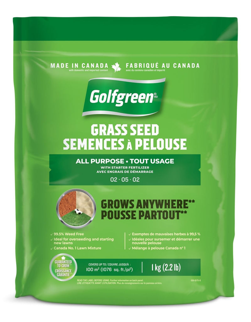 Golfgreen All Purpose Grass Seed, 1-kg C7