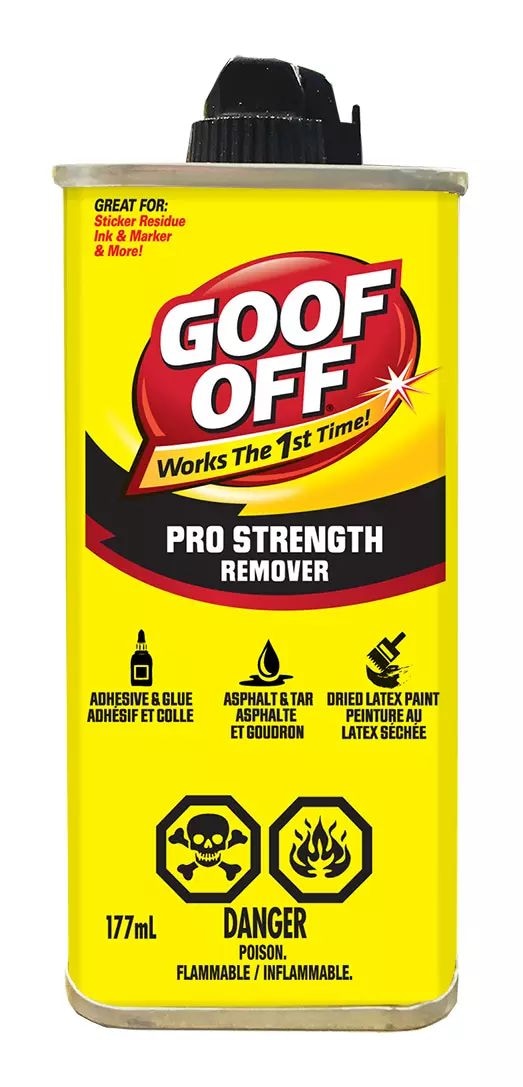 Goof Off Pro Strength Remover Multi-Purpose Household Spot & Stain Cleaner, 177-mL G9