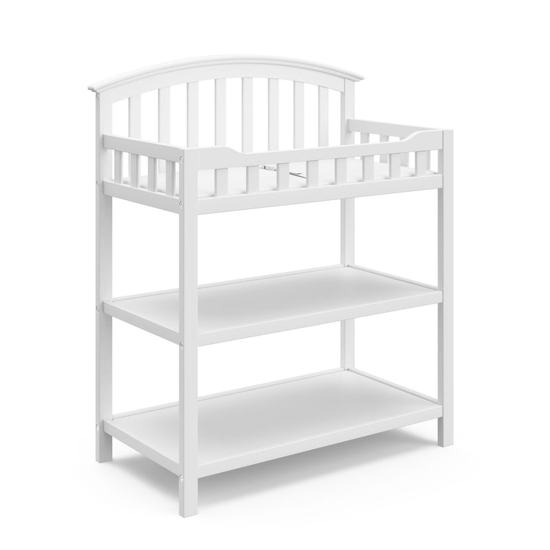 Graco White Changing Table with Water-Resistant Pad Y3