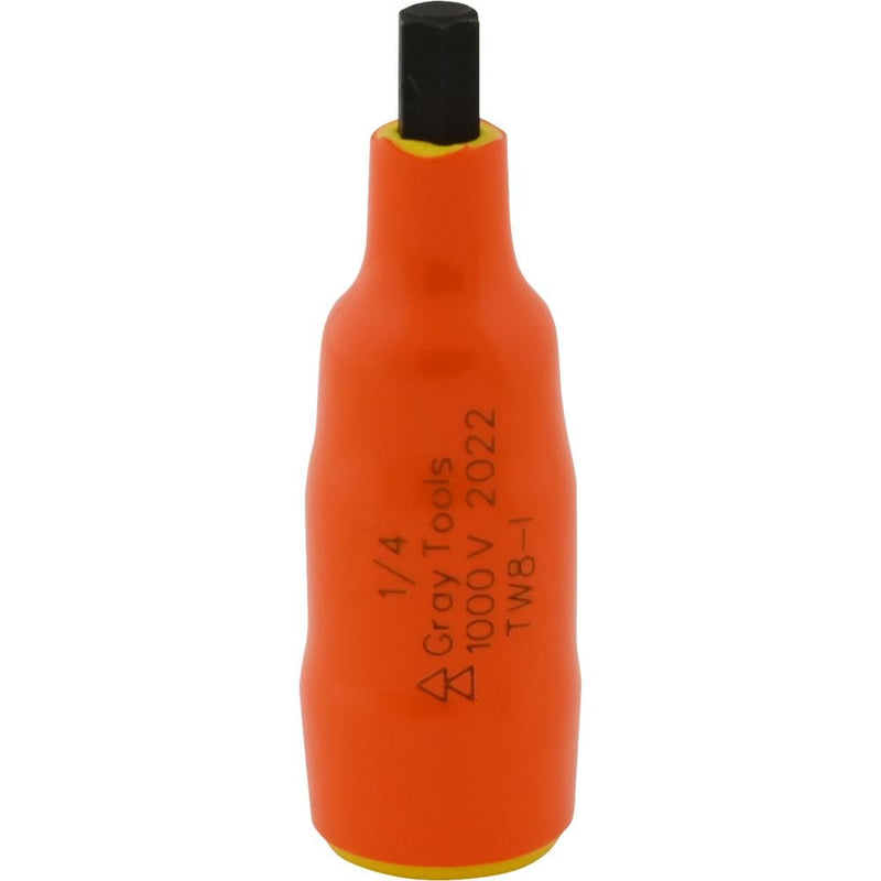 Gray Tools 3/8-in Drive Standard Length Hex Head, Assorted Sizes, SAE, 1000V Insulated U0