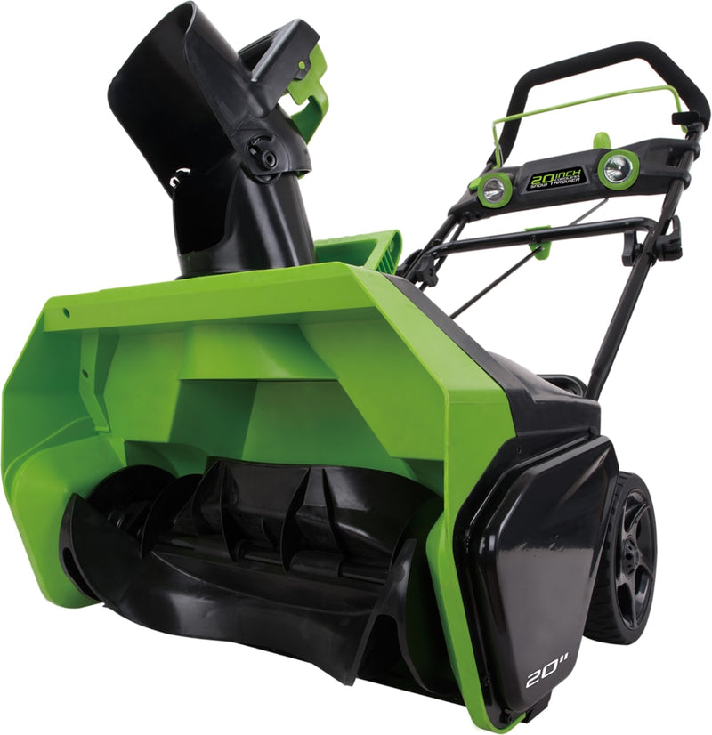 Greenworks 40V Electric Snow Thrower, 20-in, Tool Only C1