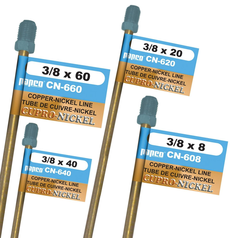 H. Paulin CN660 Copper Nickel Brake Line, Standard, 60 x 3/8-in Please make sure this part fits your need H0